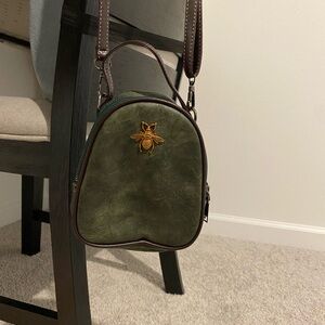 Bumble and bumble Olive Mini Bag with Bee Accent
